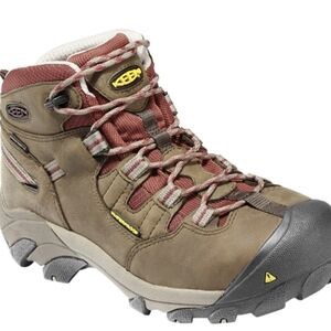 EUC Keen Detroit Mid Steel Toe Waterproof Boots